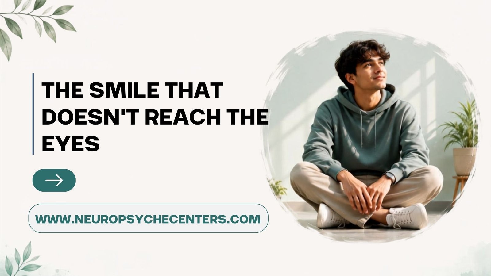 The smile that doesn't reach the eyes